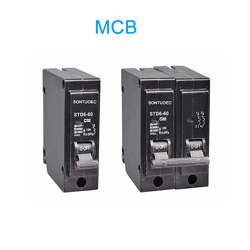 د ګرم پلور BH خوندیتوب منیرک سرکټ واټر د MCB قیمت 100A