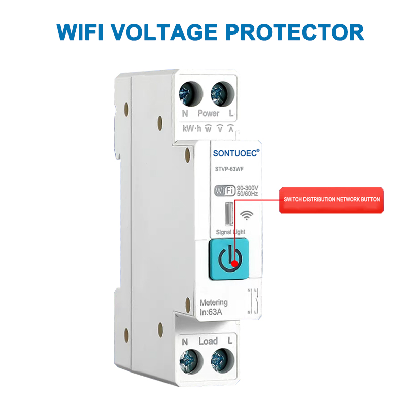 د ریل ریل ډول ډول WIFI ولټاژ ساتونکی