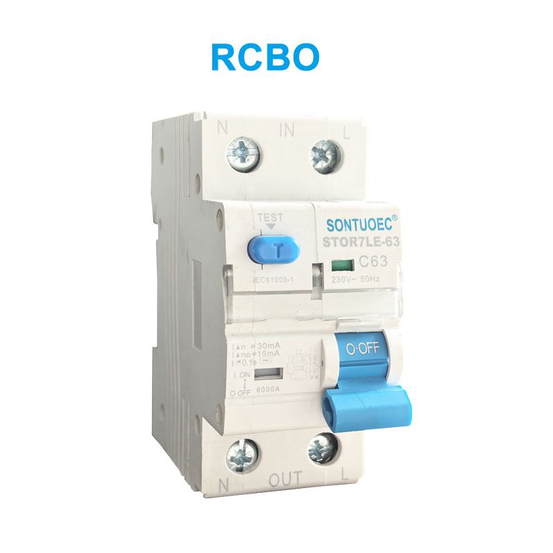 Sontuoec Stro7le-63 د کوچني لیکج محافظت سرکټ بریکر RCBO