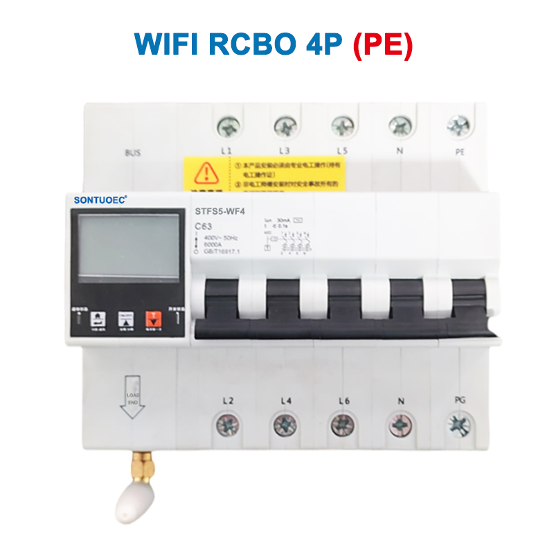 د Wifi trfs55-63 لړۍ ملټي فعال IT هوښیار RCON هوښیاره سرکټ ماتونکی